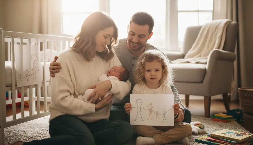 Come preparare il fratello/la sorella maggiore all'arrivo del bebè