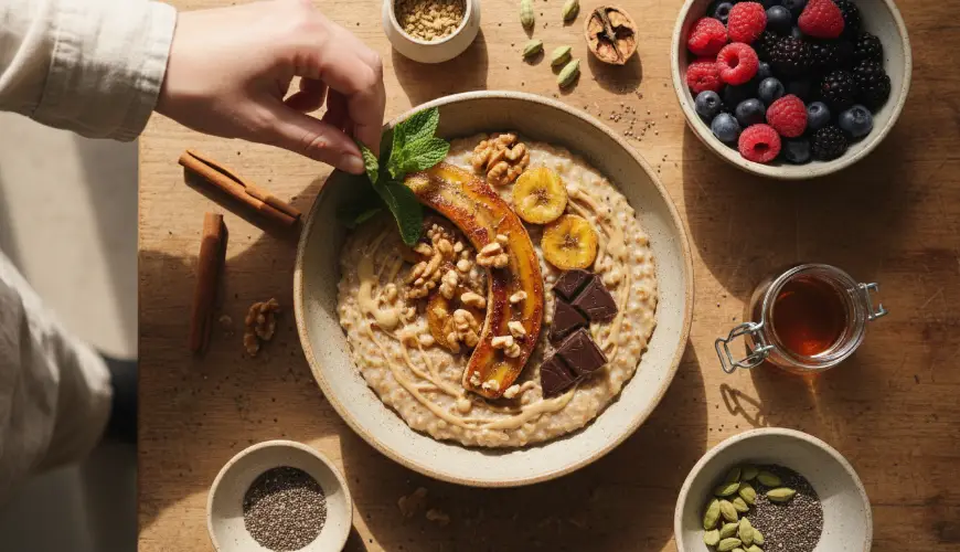 # Come trasformare un porridge ordinario in un piatto ricco di sapore