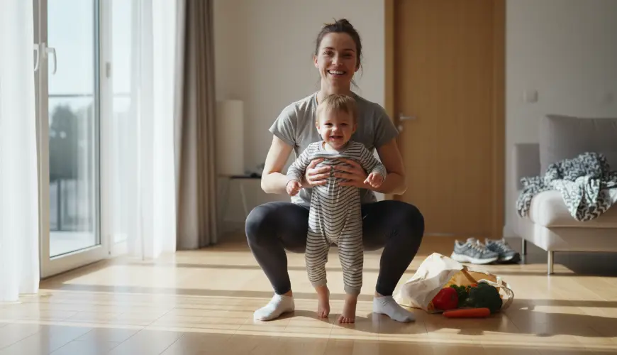 Sollevare bambini e borse in modo sicuro protegge la tua schiena