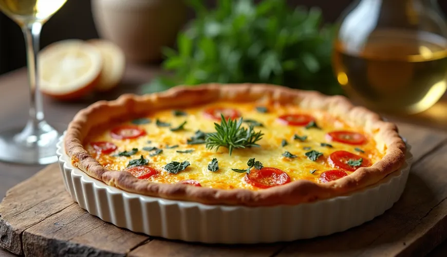 Come innamorarsi della quiche francese e prepararla a casa