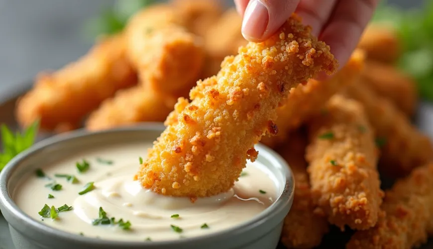 Come preparare strisce di pollo in modo sano e gustoso senza grassi