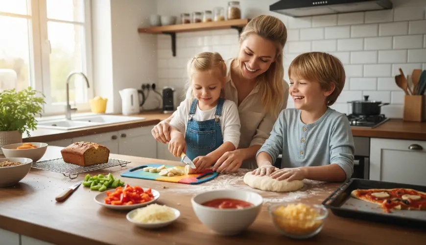# Come cucinare con i bambini in modo sicuro e divertente