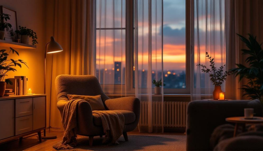 Come creare una casa rilassante utilizzando la luce per favorire il sonno e ridurre lo stress