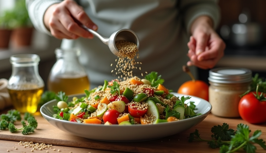 Come utilizzare i semi di sesamo in cucina per rendere i piatti più gustosi e nutrienti