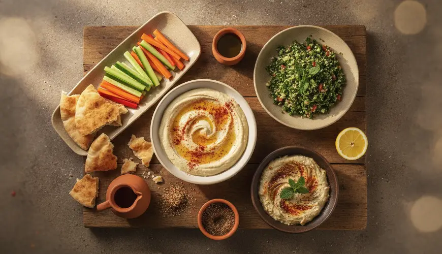 La cucina levantina è molto più che semplice hummus