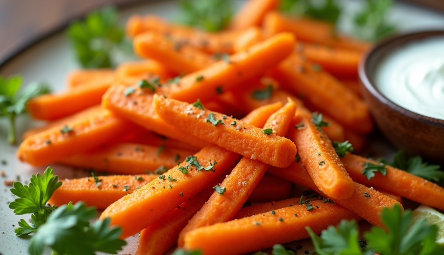 Le patatine di carote possono sostituire quelle di patate, poiché sono più leggere, aromatiche e si 