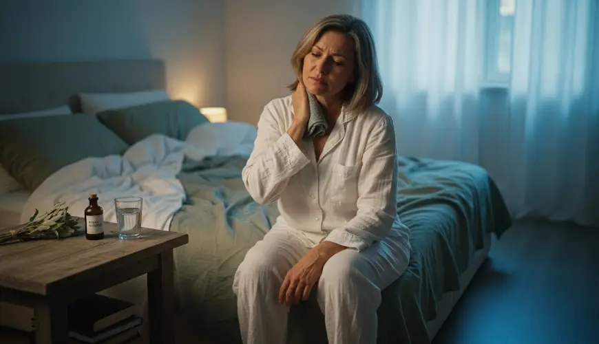 Il sudore notturno associato ai cambiamenti ormonali ha una soluzione