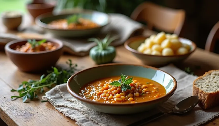 Scopri la magia della zuppa di legumi che riscalda e sazia