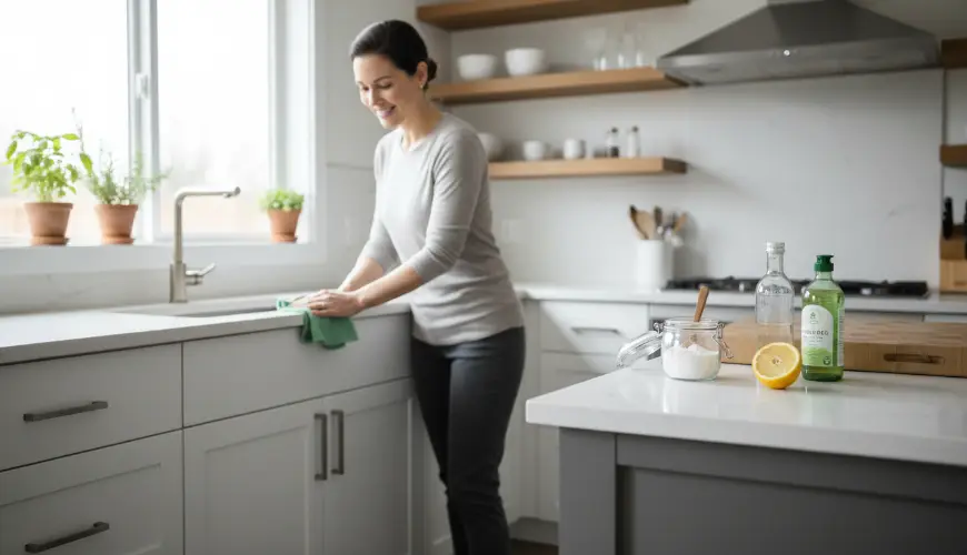Sgrassare le ante della cucina facilmente senza prodotti chimici