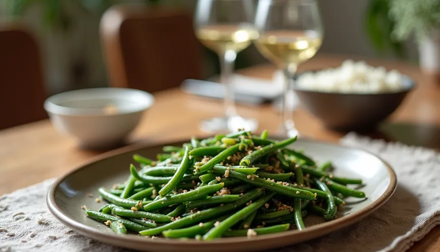 Ricetta di fagiolini piccanti per una cena sana e gustosa
