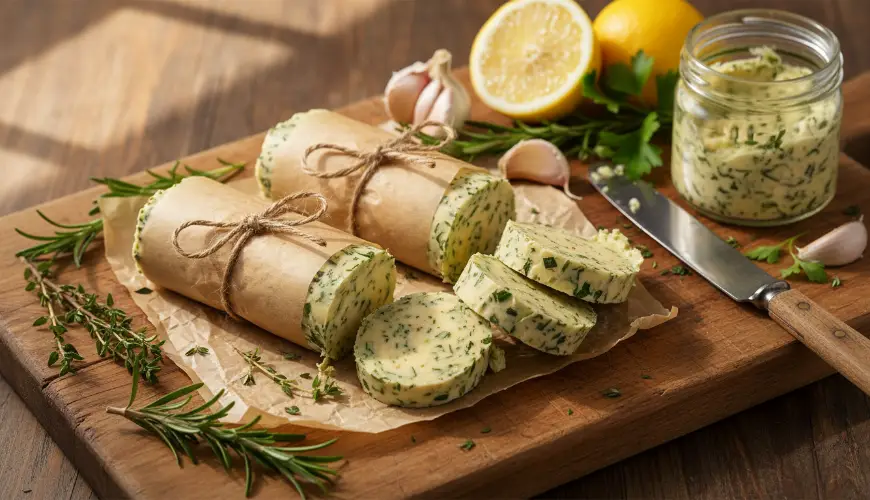 Godetevi il burro alle erbe aromatiche fatto in casa