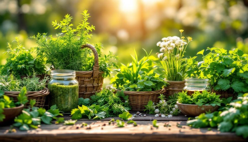 Le prime erbe primaverili ti insegneranno a cucinare stagionalmente senza sprechi.