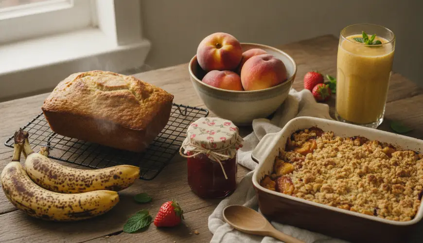 Le ricette con frutta troppo matura sono sorprendentemente varie