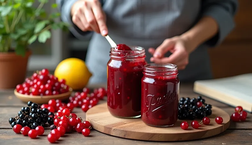 La marmellata di ribes senza semi porta raffinatezza alle vostre tavole.
