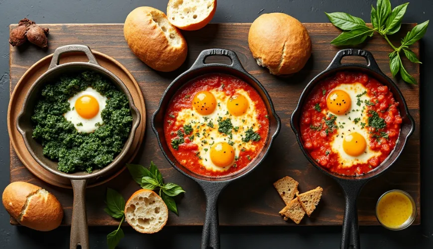 Shakshuka come colazione salutare che sazia per tutto il giorno