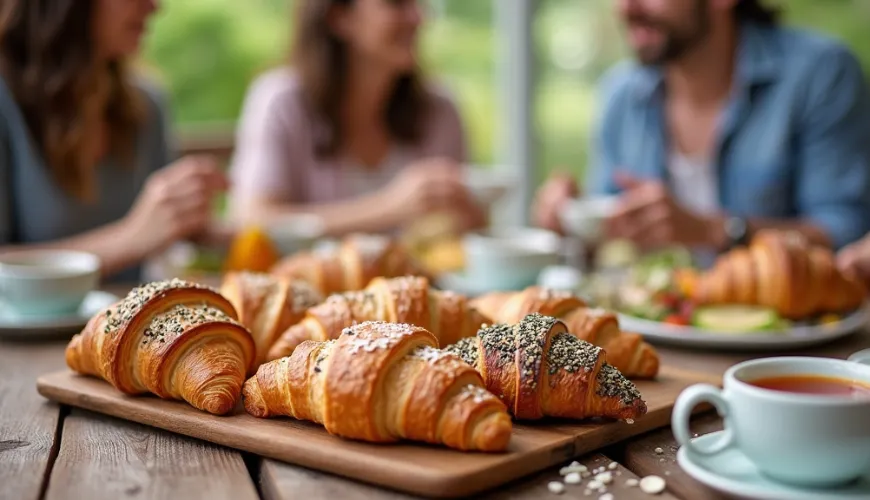 Croissant salati di pasta sfoglia che incanteranno le vostre papille gustative