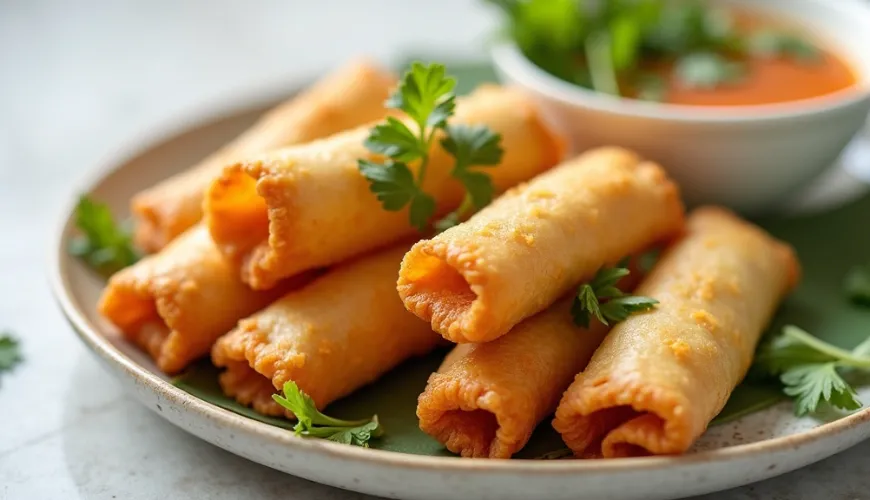 Gli involtini primavera fritti sono una scelta salutare per ogni occasione.