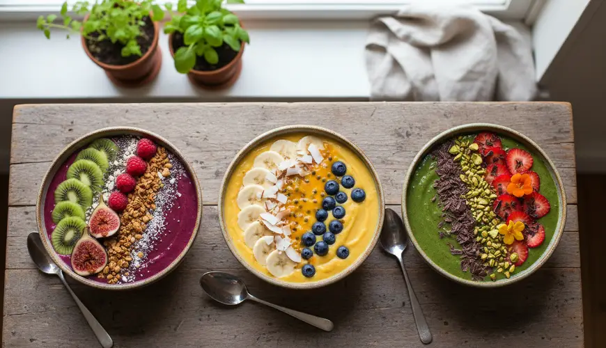 Le ciotole smoothie vi sazieranno e vi daranno energia