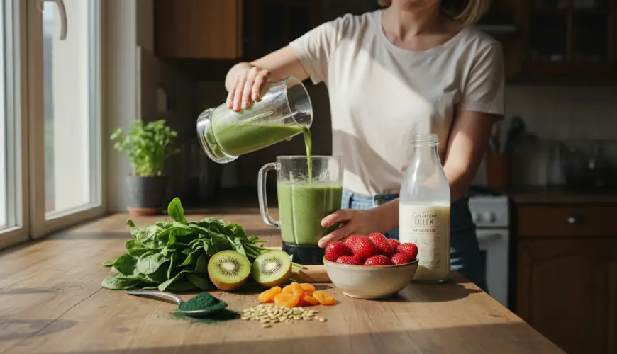 Smoothie per donne che soffrono di stanchezza e carenza di ferro