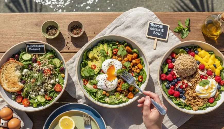 Le insalate per la colazione vengono dall'Australia e stanno cambiando il nostro menu