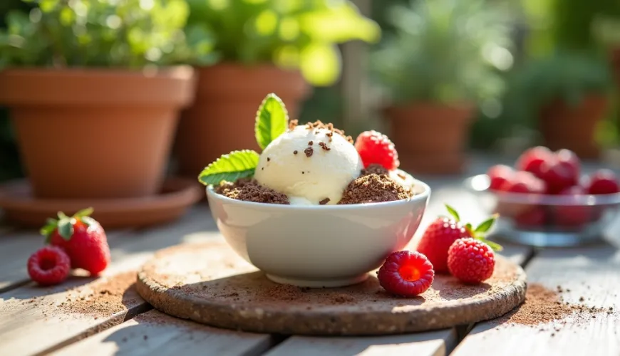 La stracciatella vi incanterà sia come formaggio che come delizioso gelato.