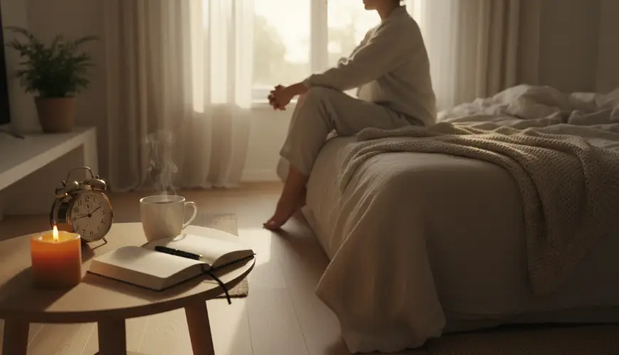 Il silenzio mattutino senza telefono giova all'intera giornata