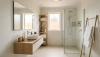 I un piccolo bagno può essere funzionale e bello