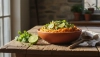 Ricetta semplice per purè di patate dolci con lime e coriandolo