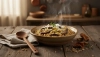 Profumato risotto d'orzo con porcini di bosco ovvero risotto di orzo perlato