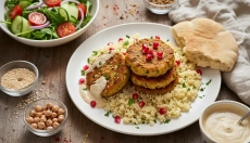 Polpette di ceci con salsa tahini che vi sorprenderanno