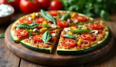 Pizza di zucchine nel piatto e sorriso sul volto, ce la può fare chiunque