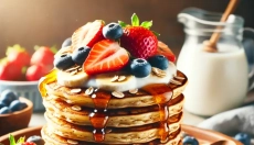 Prova le deliziose frittelle fitness piene di proteine