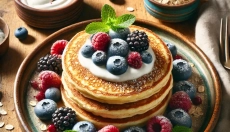 Scopri la magia dei soffici pancake fitness con ricotta