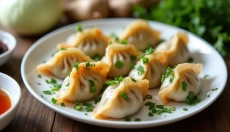 Gyoza ravioli come un ottimo modo per utilizzare gli avanzi di cibo
