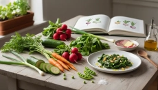 Piatti semplici con verdure giovani per le giornate primaverili