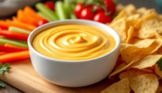 Un semplice dip al cheddar che puoi facilmente preparare a casa