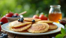 Pancake di kefir per una colazione fantastica che darà il via alla tua giornata
