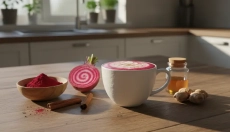 Il latté di barbabietola rossa fa bene alla salute e al palato