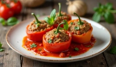 Scoprite la magia dei peperoni ripieni di carne macinata al forno