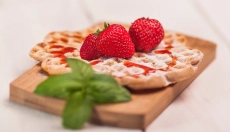 Prova le deliziose e sostanziose cialde proteiche