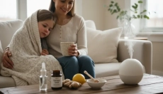 # Primo soccorso per il raffreddore dei bambini in modo naturale