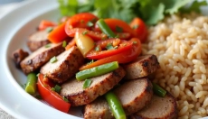 Pranzo veloce con coscia di maiale per una preparazione facile e gustosa