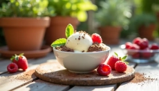 La stracciatella vi incanterà sia come formaggio che come delizioso gelato.