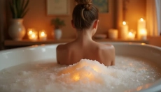 Sale del Mar Morto come soluzione per un sonno più profondo e rilassamento