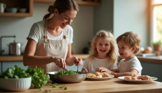 Pasta con spinaci e pollo si prepara facilmente in pochi minuti