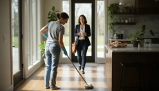 La donna delle pulizie in casa è un tabù sociale nascosto