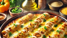 Le tortillas al forno con pollo sono tra le migliori ricette