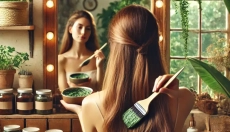 I capelli sani iniziano con un colore naturale senza chimica