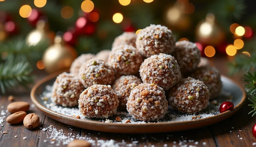 I dolci natalizi a base di datteri portano gioia senza calorie inutili.