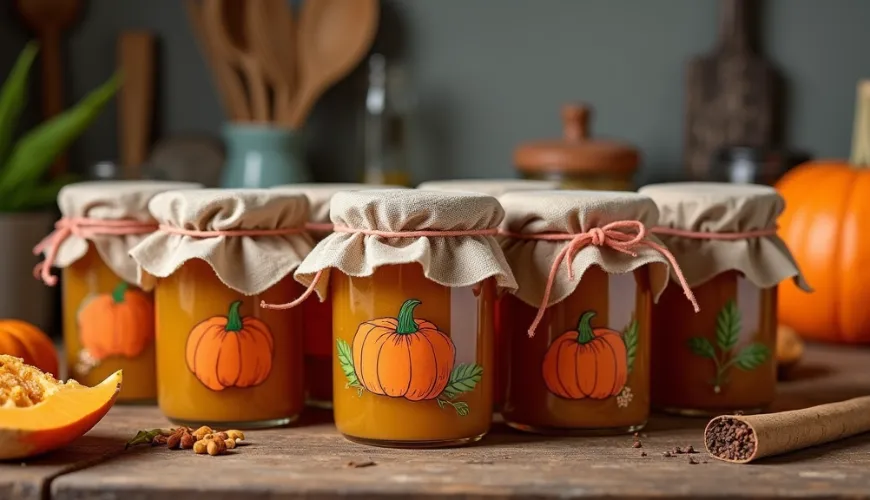 La marmellata di zucca natalizia è perfetta sia per la cottura che come regalo